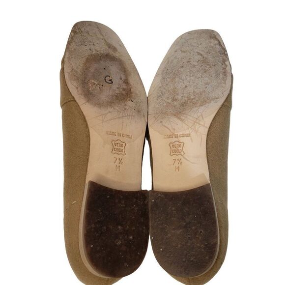 Vintage Talbots Wool & Leather Flat Shoes (Size 7.5M) - Picture 6 of 8